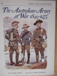Thumbnail OSPREY 123. THE AUSTRALIAN ARMY AT WAR 1899-1975